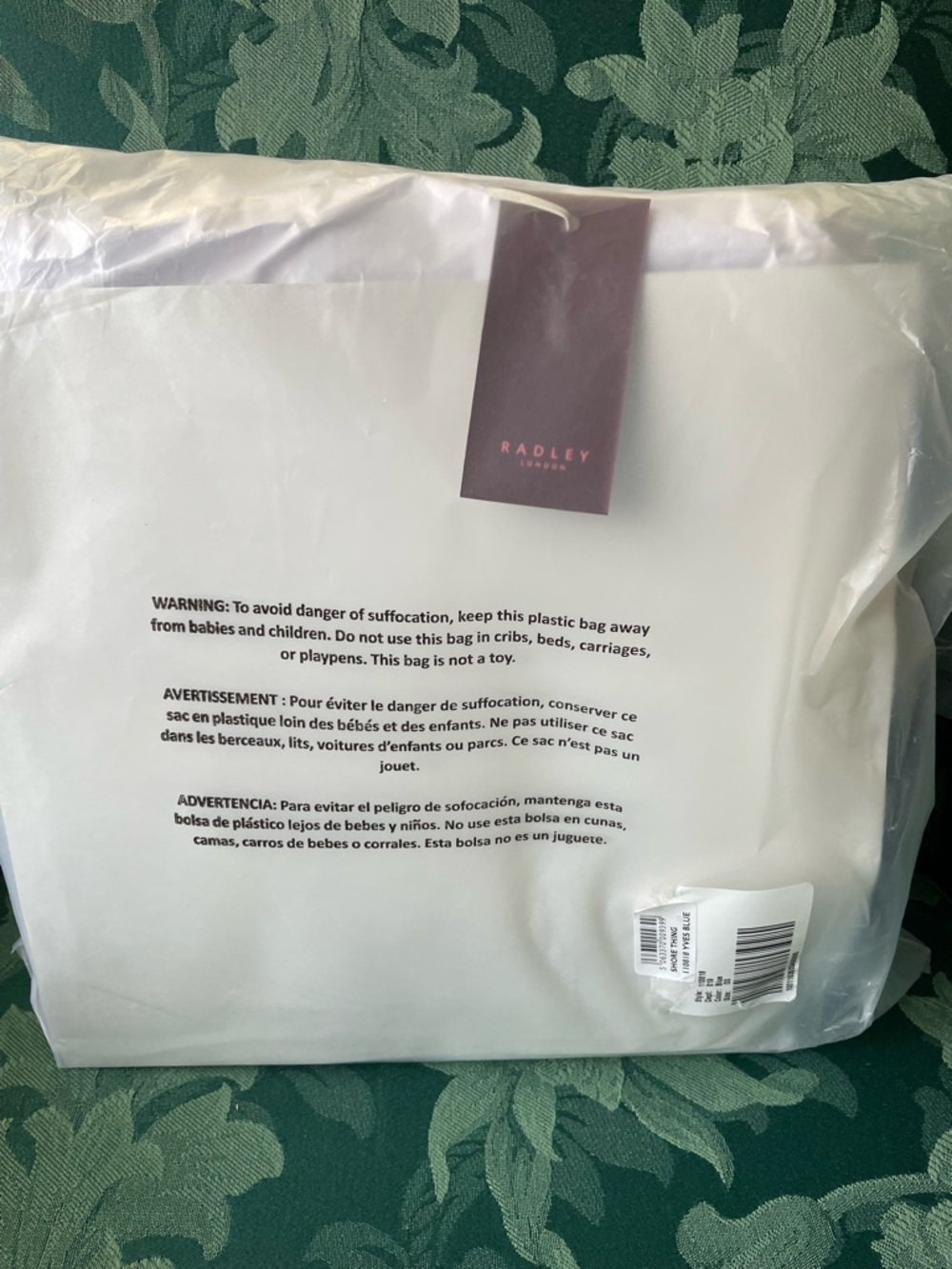 NWT Radley London Shore Thing Small Blue Leather Satchel🌞☀️🌅 - Picture 10 of 16